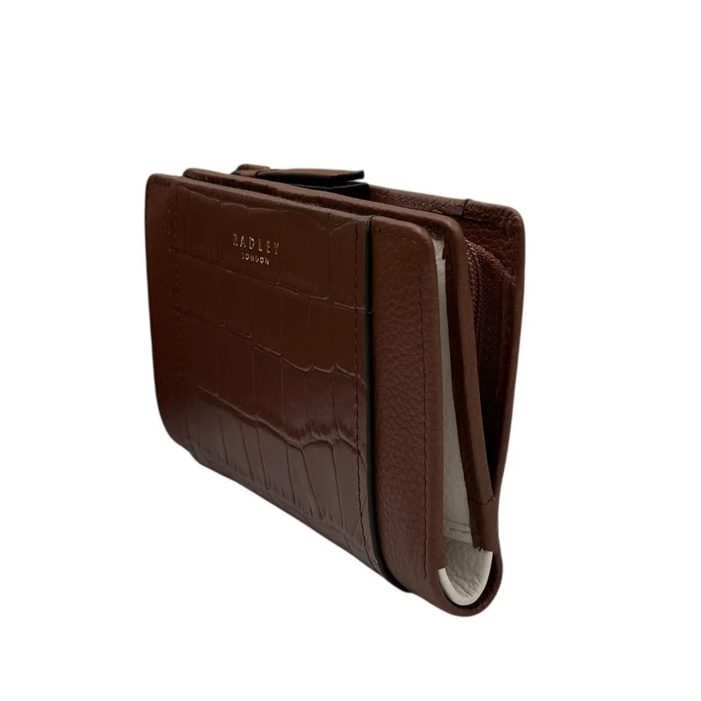 RADLEY London Downtown Women's Bifold Leather Wallet Purse Dark Brown
